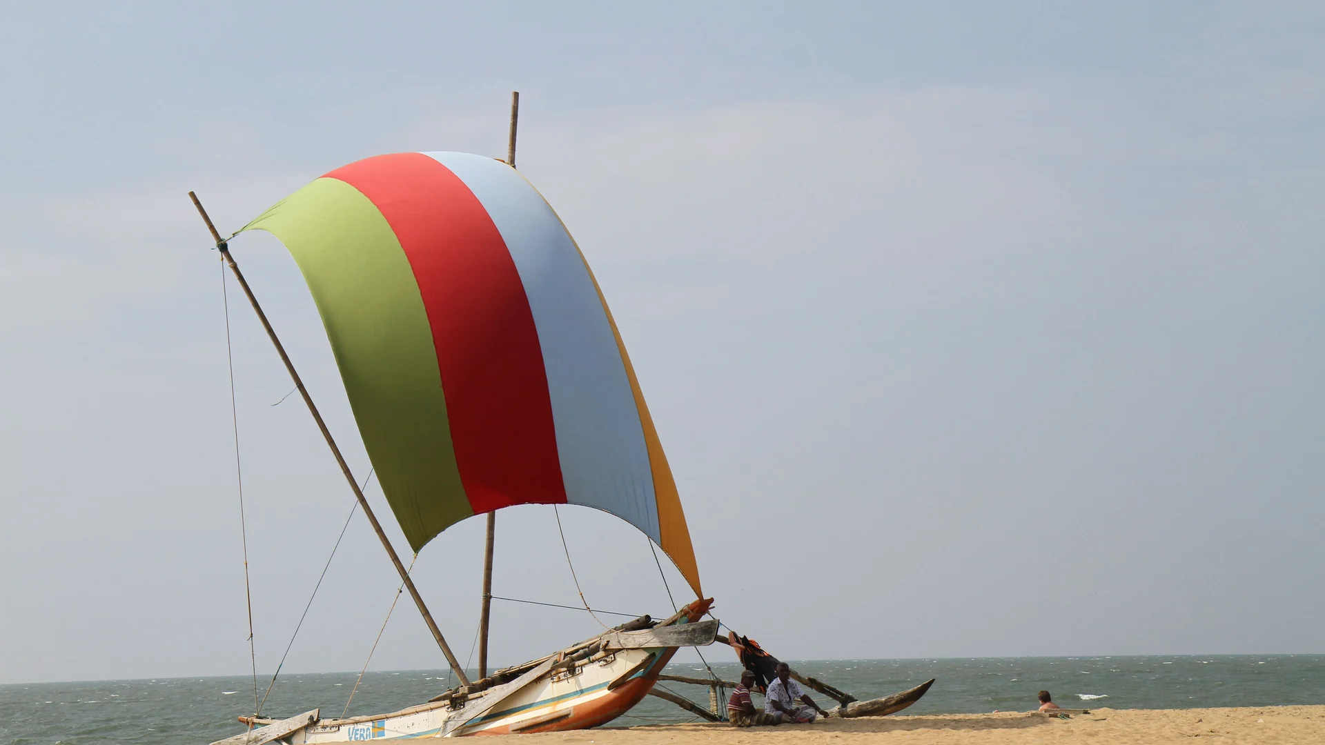 Sri Lankan tropical landscape